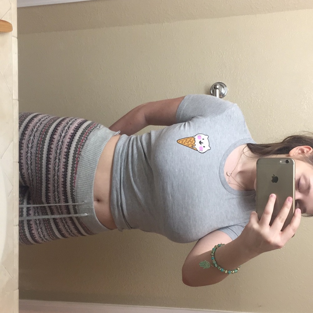 🍦🐱Gray Kitty in an Ice Cream Cone T🐱🍦